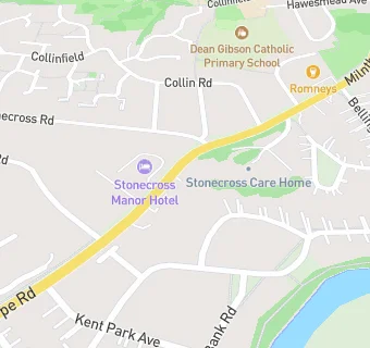 map for Stonecross Care Centre (Kendal) Ltd