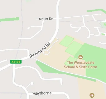 map for The Wensleydale School & Sixth Form