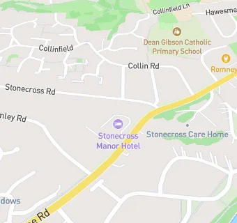 map for Stonecross Manor Hotel