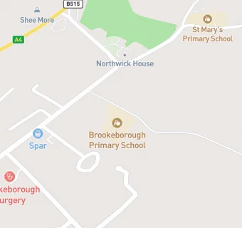 map for Brookeborough Primary School