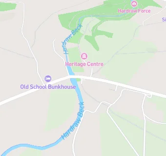 map for Hardraw Force Heritage Centre