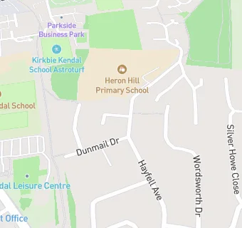 map for Heron Hill School