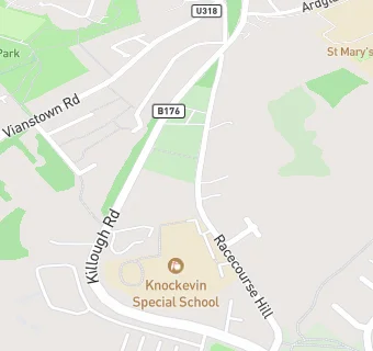 map for KNOCKEVIN SPECIAL SCHOOL