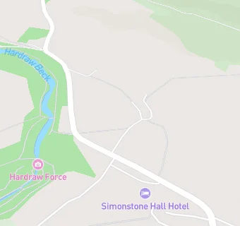 map for Simonstone Hall Hotel