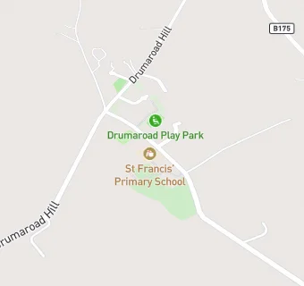 map for DRUMAROAD PRIMARY SCHOOL (ST FRANCIS)