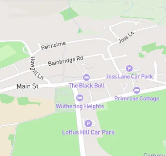 map for White Harts Sports Club