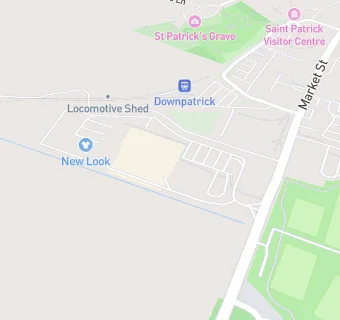 map for ASDA DOWNPATRICK