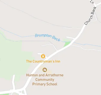 map for The Countrymans Inn