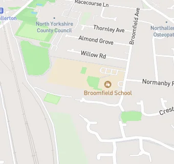 map for Broomfield School