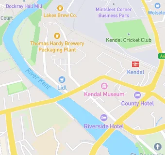 map for Riverside Hotel