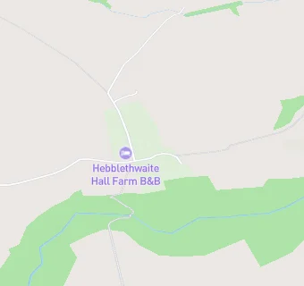 map for Hebblethwaite Hall Farm