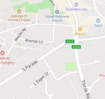 map for Malpas House Dental Surgery