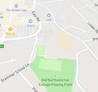 map for Northallerton School & Sixth Form College