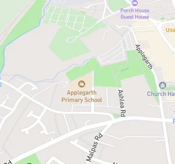 map for Applegarth Primary School