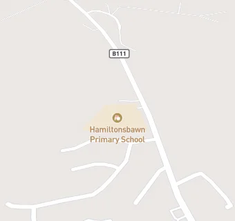 map for HAMILTONSBAWN PRIMARY SCHOOL