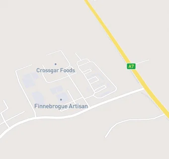 map for FINNEBROGUE STAFF RESTAURANT/CANTEEN