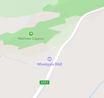 map for Wheelgate Guest House