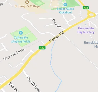 map for Tempo Road Day Centre