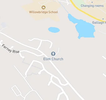 map for Elim Pentecostal Church