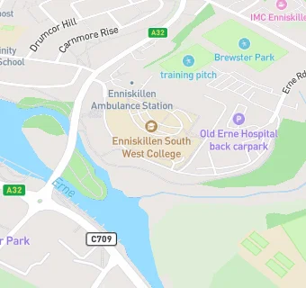 map for Erne Restaurant