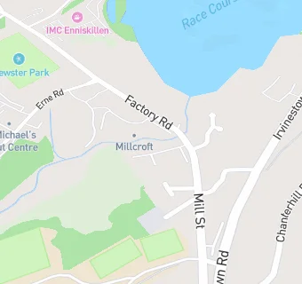 map for Millcroft Private Nursing Home