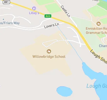 map for Willowbridge School