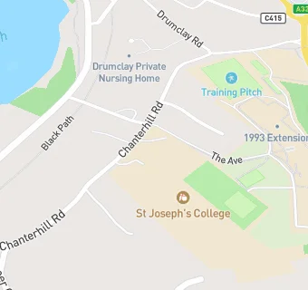 map for St Joseph's College