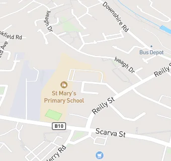 map for ST. MARY'S PRIMARY SCHOOL KITCHEN