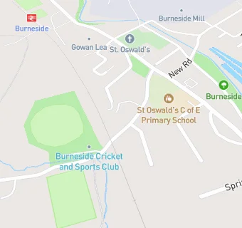 map for Burneside Cricket Club