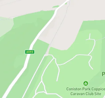 map for Park Coppice Caravan Club Site