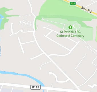 map for Priory Group Apple Mews Bungalows