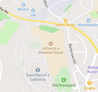 map for ST PATRICK'S GRAMMAR SCHOOL