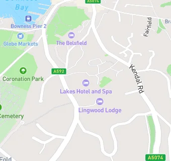 map for Lakes Hotel and Spa