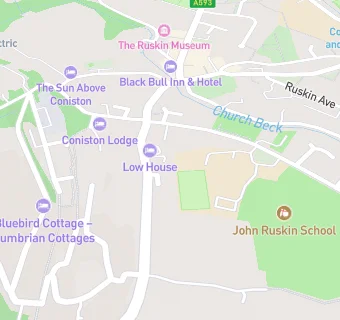 map for Coniston Medical Practice