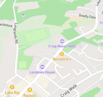 map for Craig Manor Hotel