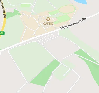 map for Enniskillen College of Agriculture