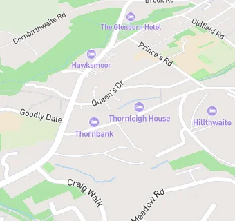 map for Thornbank House