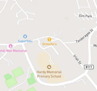 map for HARDY MEMORIAL PRIMARY SCHOOL RICHHILL