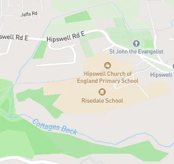 map for Risedale School