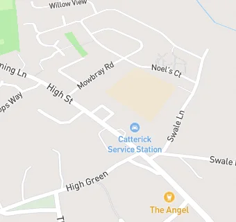 map for Catterick Village Health Centre 