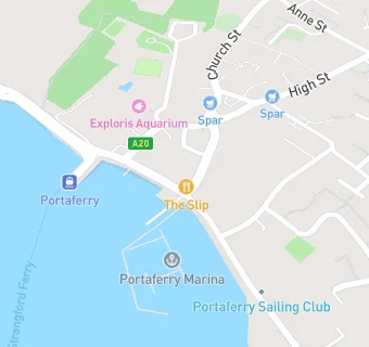 map for Portaferry Hotel