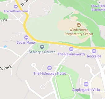 map for Applethwaite Green