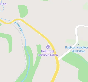 map for Holmrook Service Station