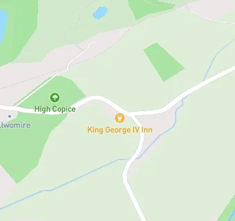 map for King George IV