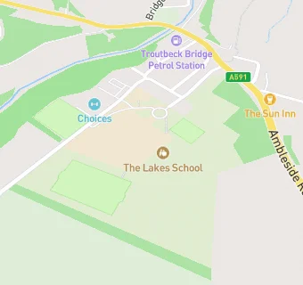 map for Lakes School