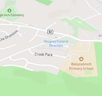 map for BALLYNAHINCH PRIMARY SCHOOL