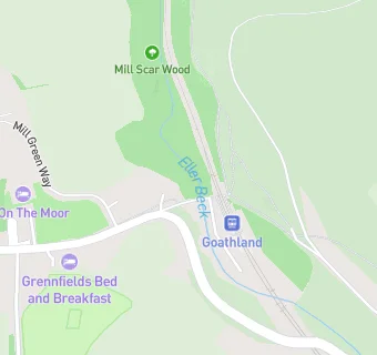 map for Goathland Station Tearoom