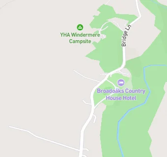 map for YHA Windermere