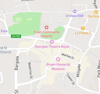 map for Greggs