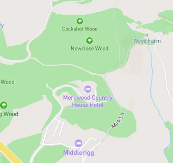 map for Merewood Country House Hotel